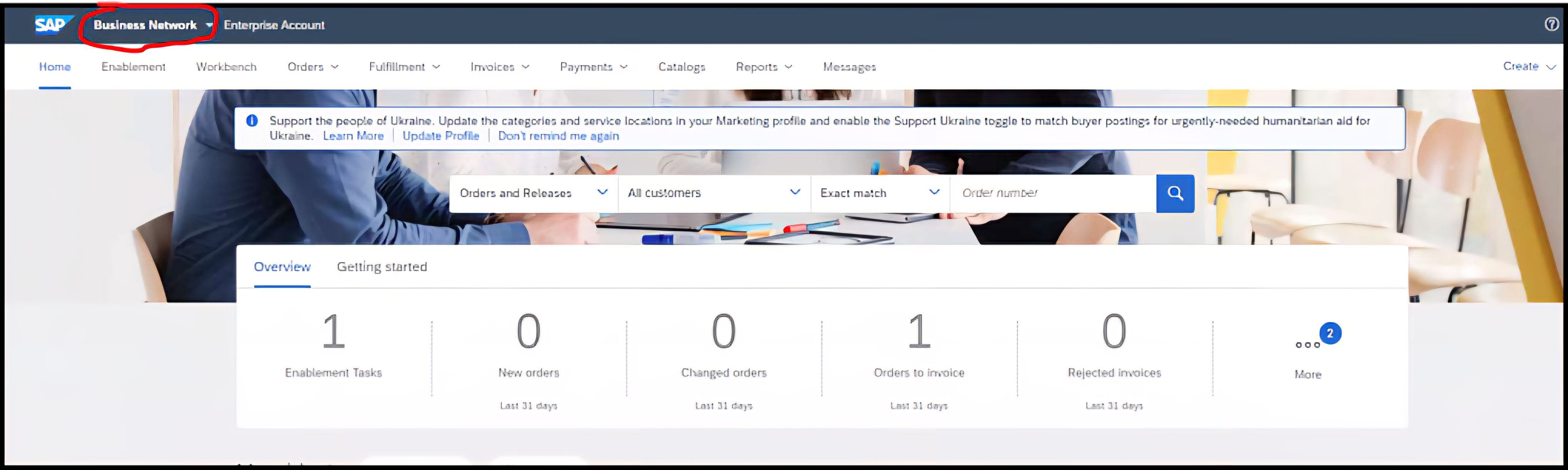 Ariba Business Newwork Interface